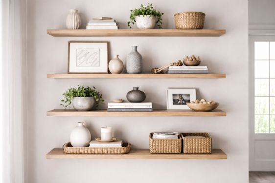 不只展示也很實用！層板設計在居家裝潢中的應用